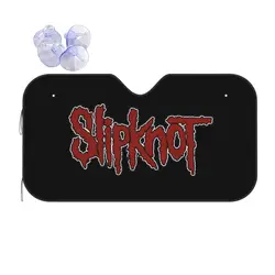 Rock S-Slipknots Heavy Mental Sunshade Windscreen Funny Cover Front Block Window Car Window Windscreen Cover Car-styling