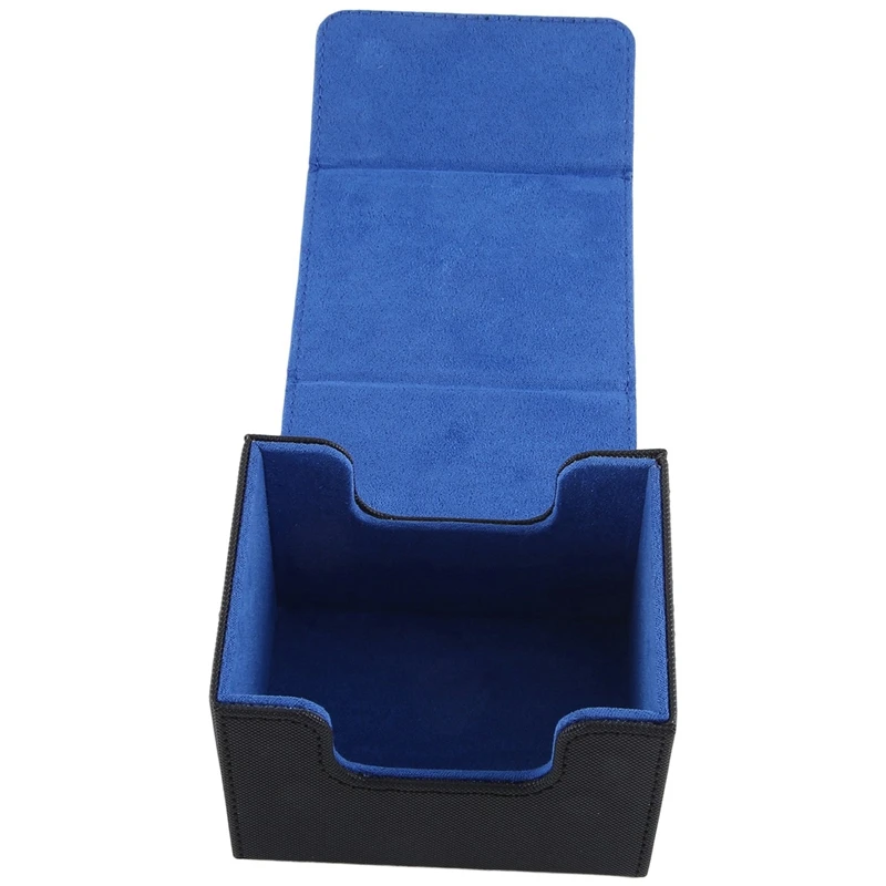 

1 Piece Card Organizer Storage Collectible Game Card Cases Protectors Container For 100+ Cards Blue