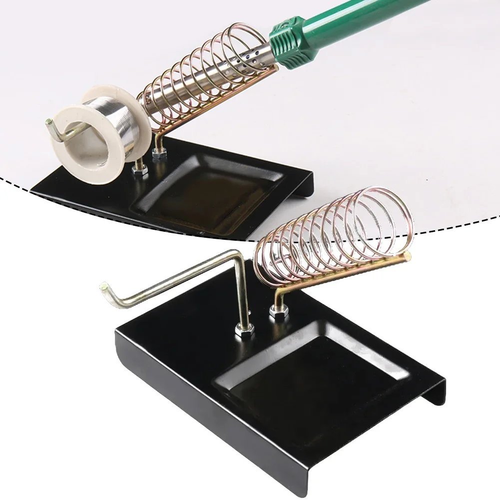 Multi Functional Soldering Iron Bracket Soldering Wire Stand All Metal Handle Soldering Wire Stand Soldering Tools