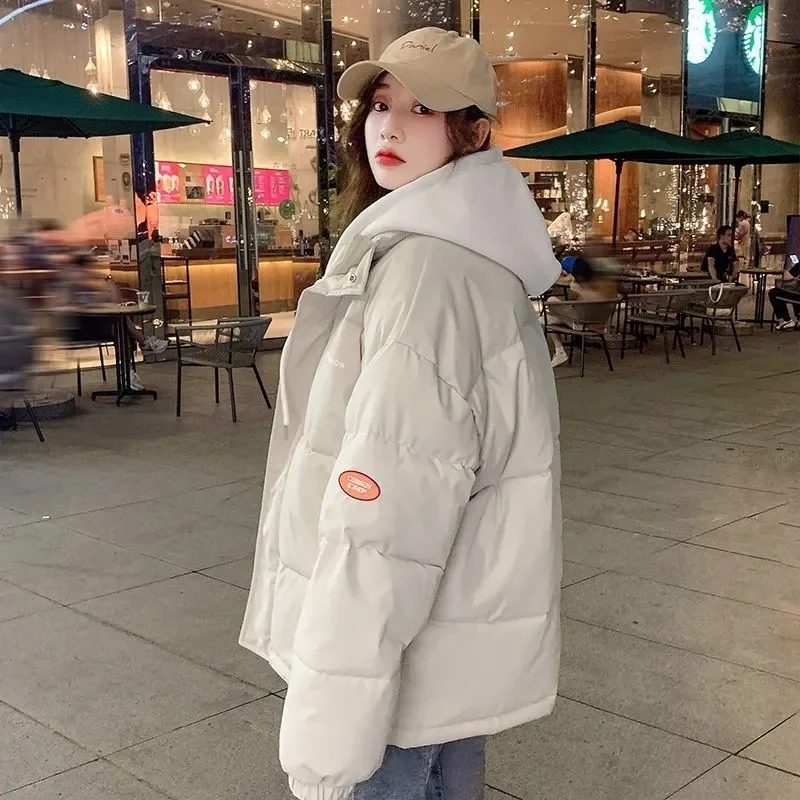 2023 New Winter Jacket Women Parkas Hooded Thick Down Cotton Padded Parka Female Jacket Puffer Coat Warm Outwear