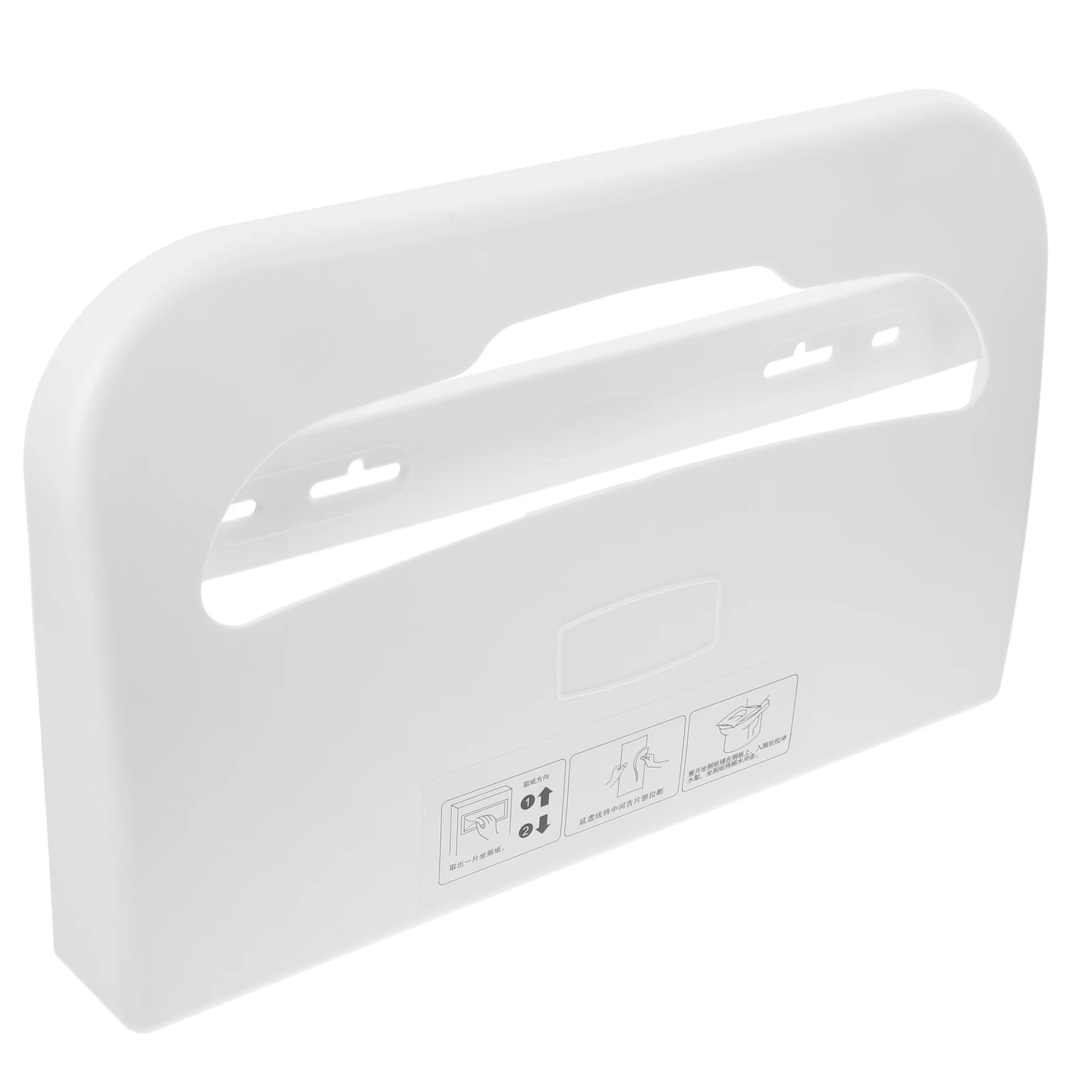 

Plastic Toilet Seat Cover Dispenser Paper Holder Bathroom Tissue Box Soft Comfortable Antislip Easy Clean Multifunctional Design