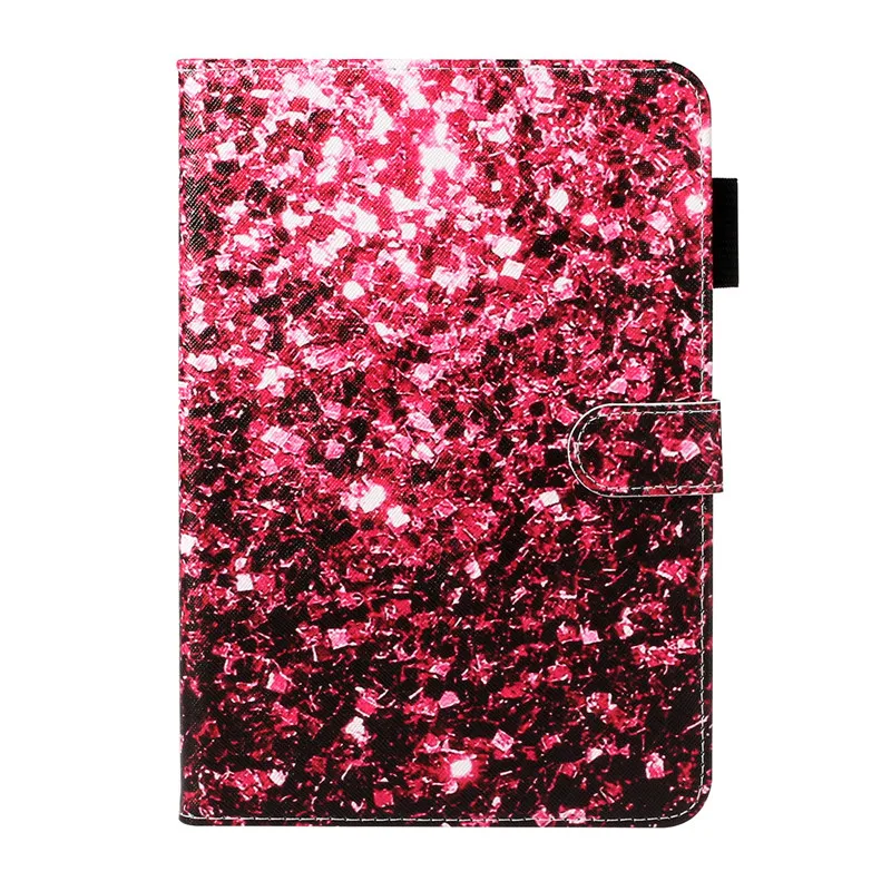 Printed Case for Samsung Galaxy Tab A 10.1'' 2019 T510 T515 Stand PU Leather Funda Cover Capa SM-T510 SM-T515 tab a 10.1 cover