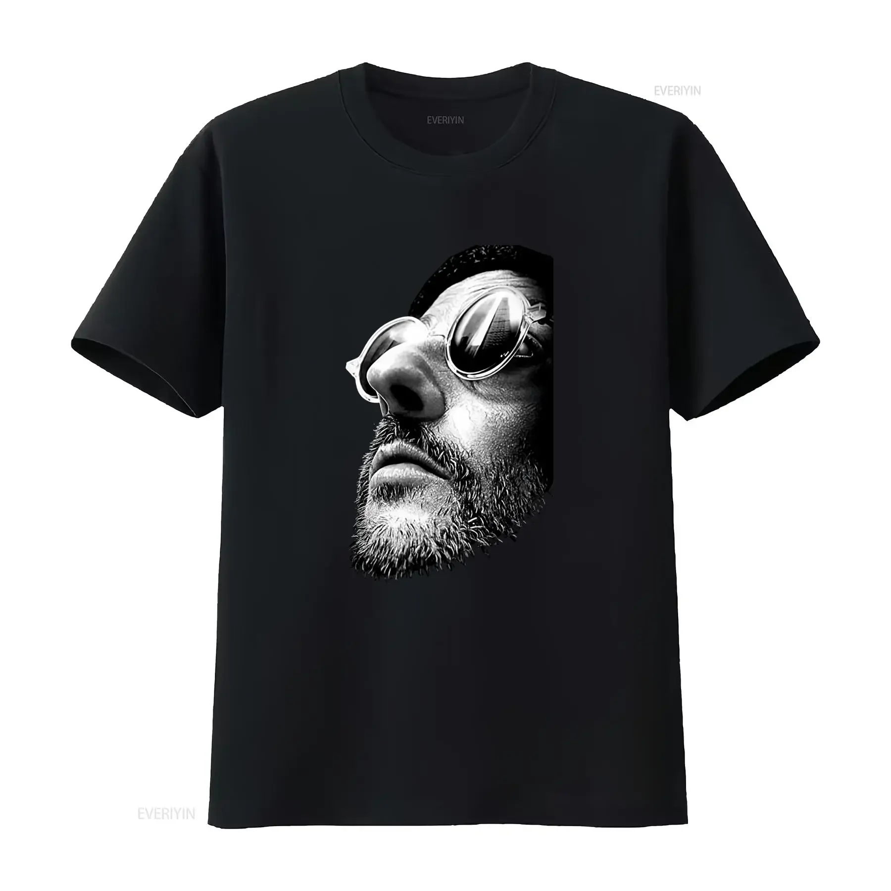 Leon The Professional Jean Reno Natalie Portman Movie Cult Classic T Shirt High Quality Print Unique Design Perfect for Lovers
