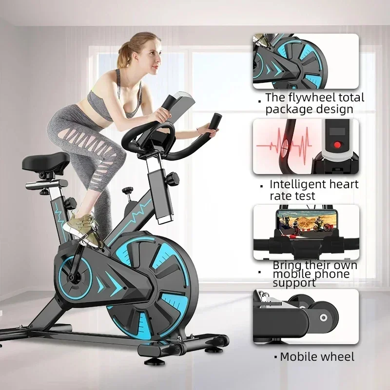 Home Exercise Spinning Bike Fitness Equipment.mute Exercise Indoor Exercise Bicycle Cycling Trainer Sports Equipment