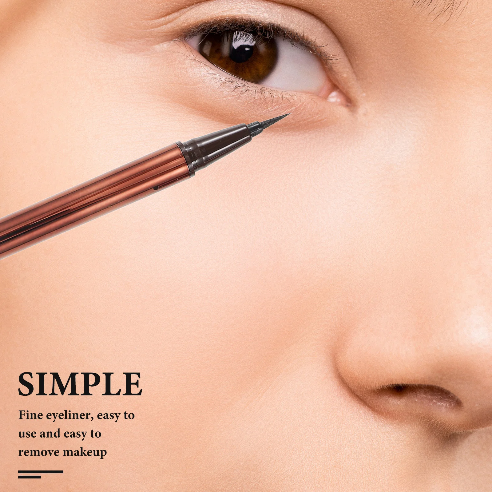 Penna per eyeliner liquido impermeabile Resistente all'olio Design ad asciugatura rapida a lunga durata Parure diverse Applicazione senza sforzo Trucco per occhi