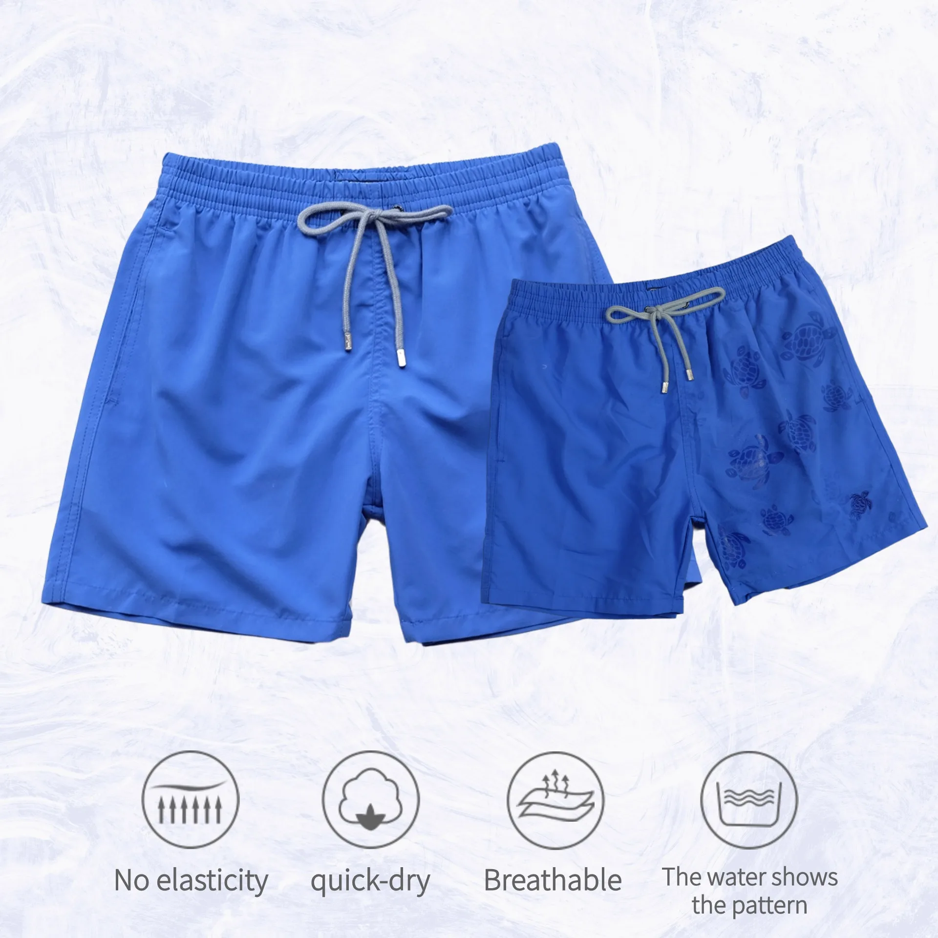 High Quality Turtle Brand Vilebre Kids Swim Shorts Father And Son Set Beach Shorts Sport Surf Pants Шорты Мужские Пляжные