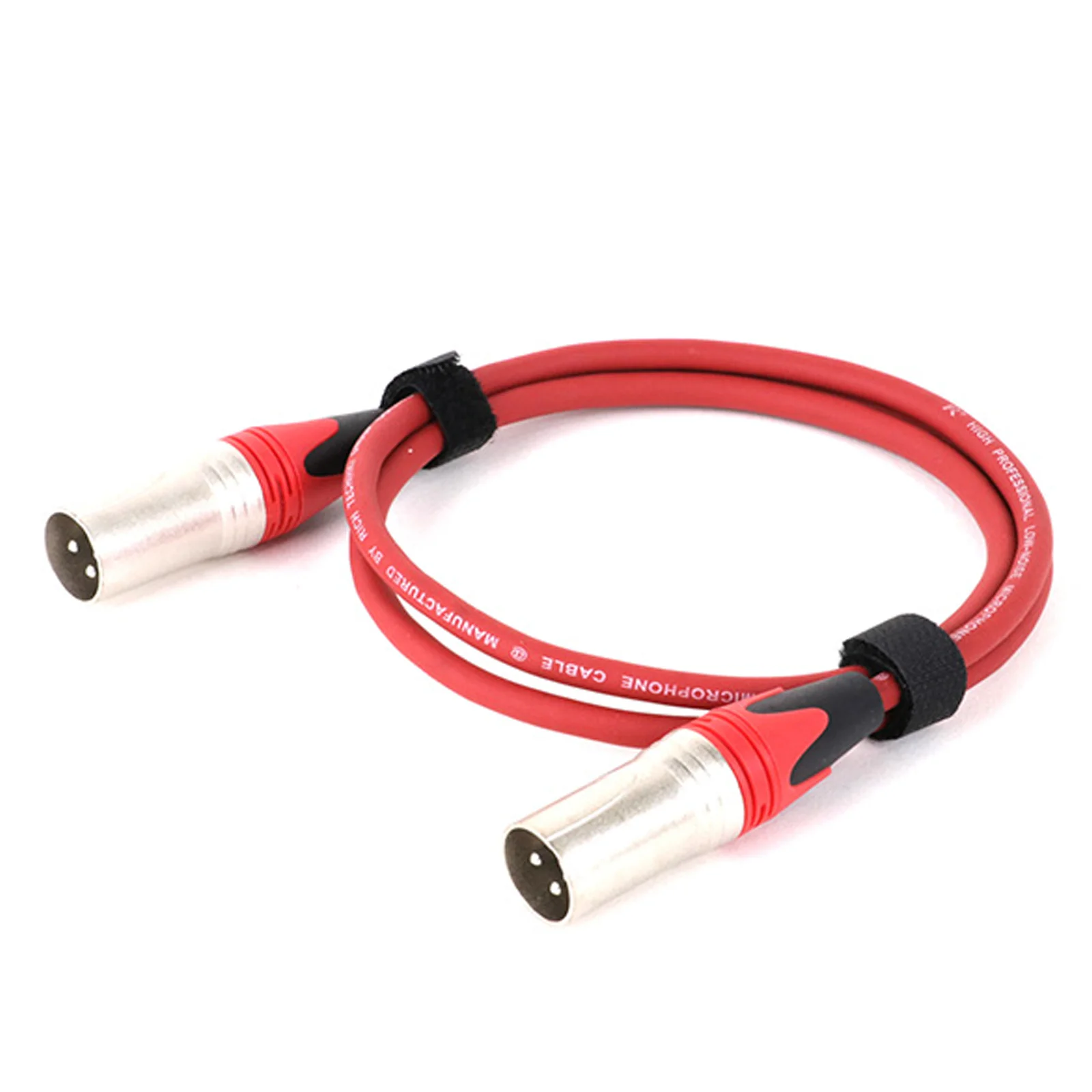 Color XLR Cable 3Pin Male to Male Audio Signal Line OFC Copper Dual Shielded for Mic Mixer Amplifier Stage Light Customization