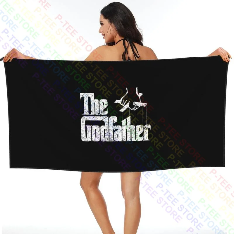 The Godfather Big Letter Movie Logo Quick dry Towel Smooth Non-linting Superfine fiber