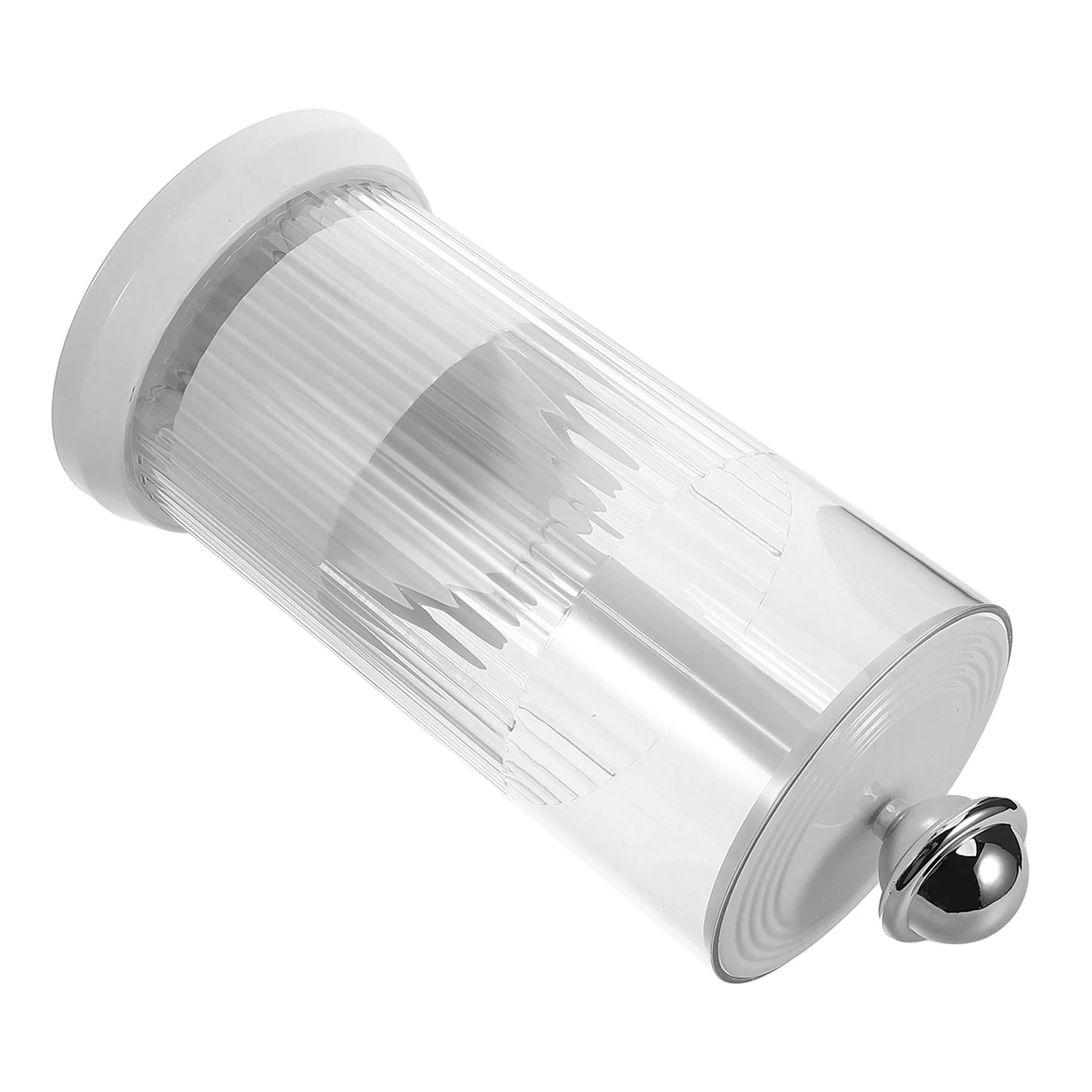 

Makeup Brush Rotating Storage Box Adjustable Height Large Capacity Dustproof For Vanity Organizer Makeup Cup Brush