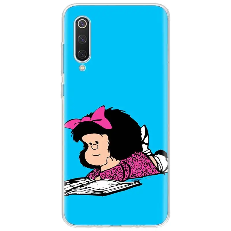Mafalda Anime Phone Case For Xiaomi Redmi Note 10 11 12 13 14 15 Pro Plus 11S 12S 14S 11T 11E 10S Soft TPU Back Cover Redmi Note