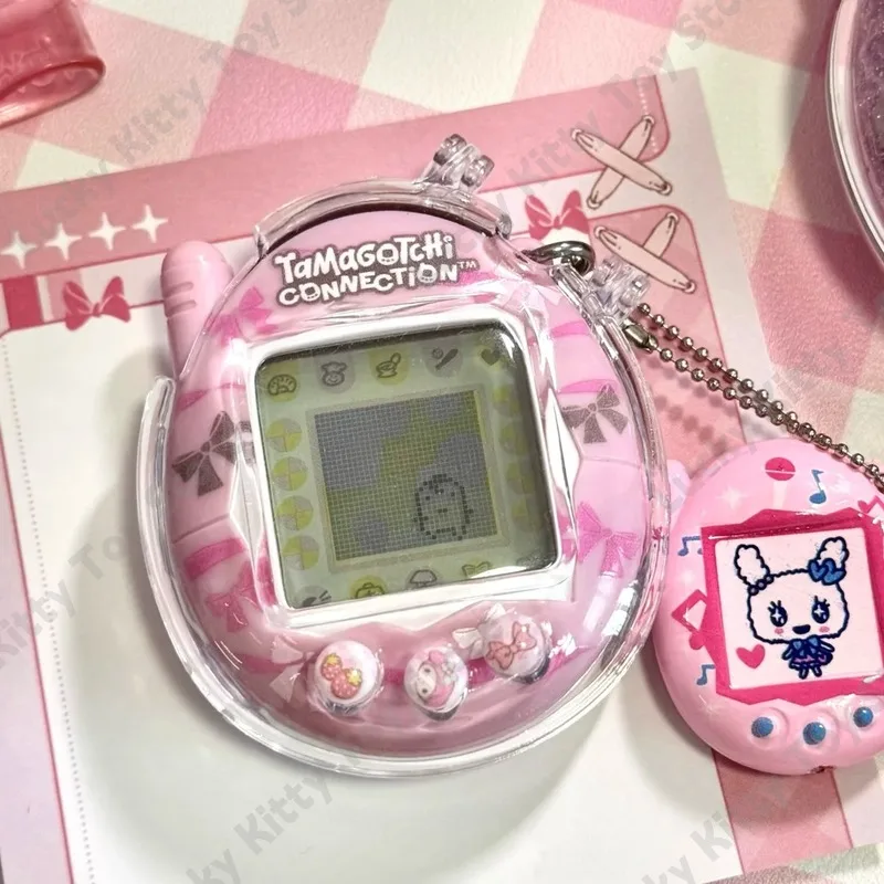 

Оригинальная новая версия Tamagotchi Connection от Bandai — виртуальный электронный питомец, подключаемый к сети, коллекционный, праздничный подарок для детей, игрушка.