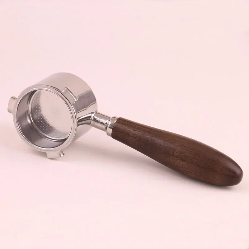 304 Stainless Steel Bottomless Espresso Portafilter Coffee Machine Barista Tool
