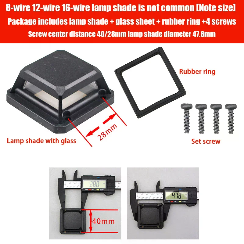Vidro protetor de nível a laser para laser 4d, à prova d'água, autonivelante, vertical e lasers, capa protetora de janela de vidro