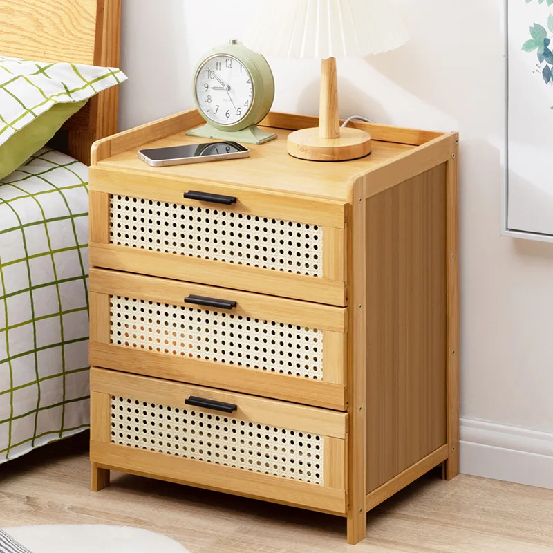 Bedside table Simple Modern Shelf Small Cabinet Bedside Cabinet Bedroom Storage Side Table