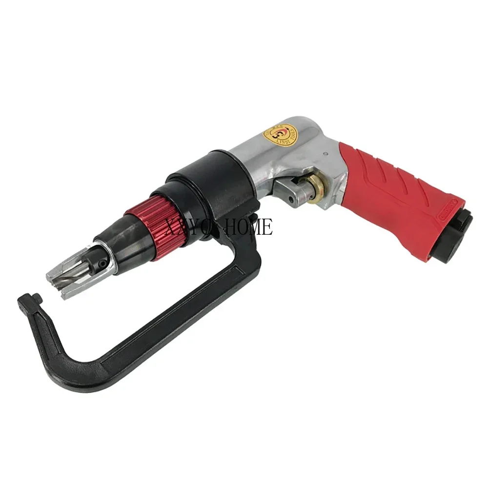 Air Pneumatic Spot Weld Drill Welding Remover Sheet Metal Drilling Gun With Clamp Hook High Speed 1600RPM 6.5/8MM Drill