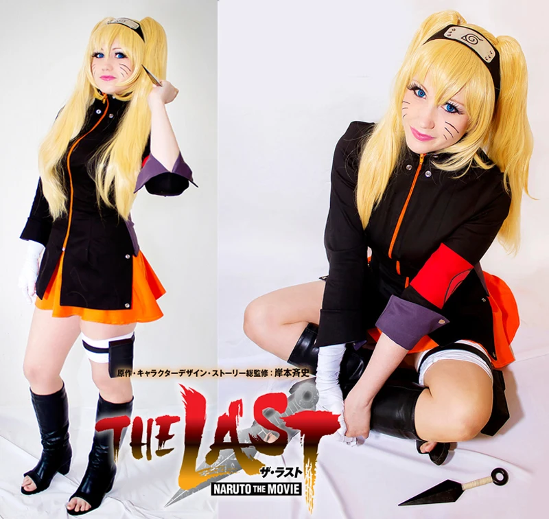 Uzumaki Female Anime Cosplay Costume