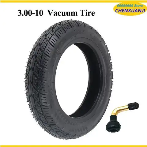 3.00-10 Tubeless Explosion-proof Tire for Electric Pedal Motorcycle 300-10 Battery Car Vacuum Tire Motorcycle Tire