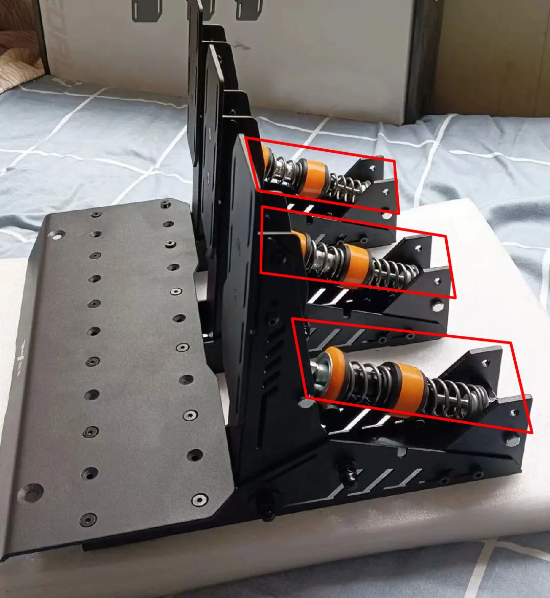 Gesimuleerde Racing Game Modificatie Pedaal Koppeling Gaspedaal Rem Hydraulische Lente Demper Mod Kit Voor PXN PDHM