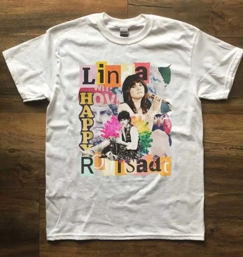 Linda Ronstadt - Unisex White T-shirt, classic graphic t-shirt TE6778