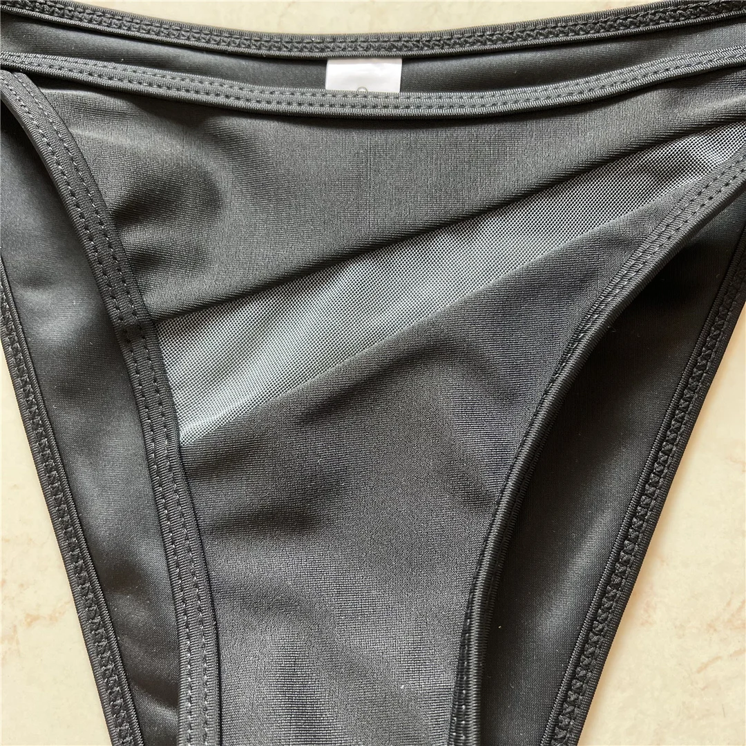 Sexy One-Shoulder-Bikini mit Bügel und V-Ausschnitt, Damen-Badeanzug, zweiteiliges Bikini-Set, Badebekleidung, Badeanzug, Modell V4229 – Detail 34