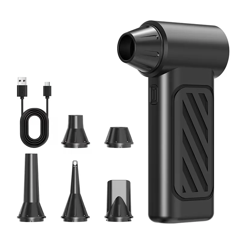 Cordless Portable Air Duster 100000RPM Electric Air Blower Mini Jet Fan Car Computer Cleaner