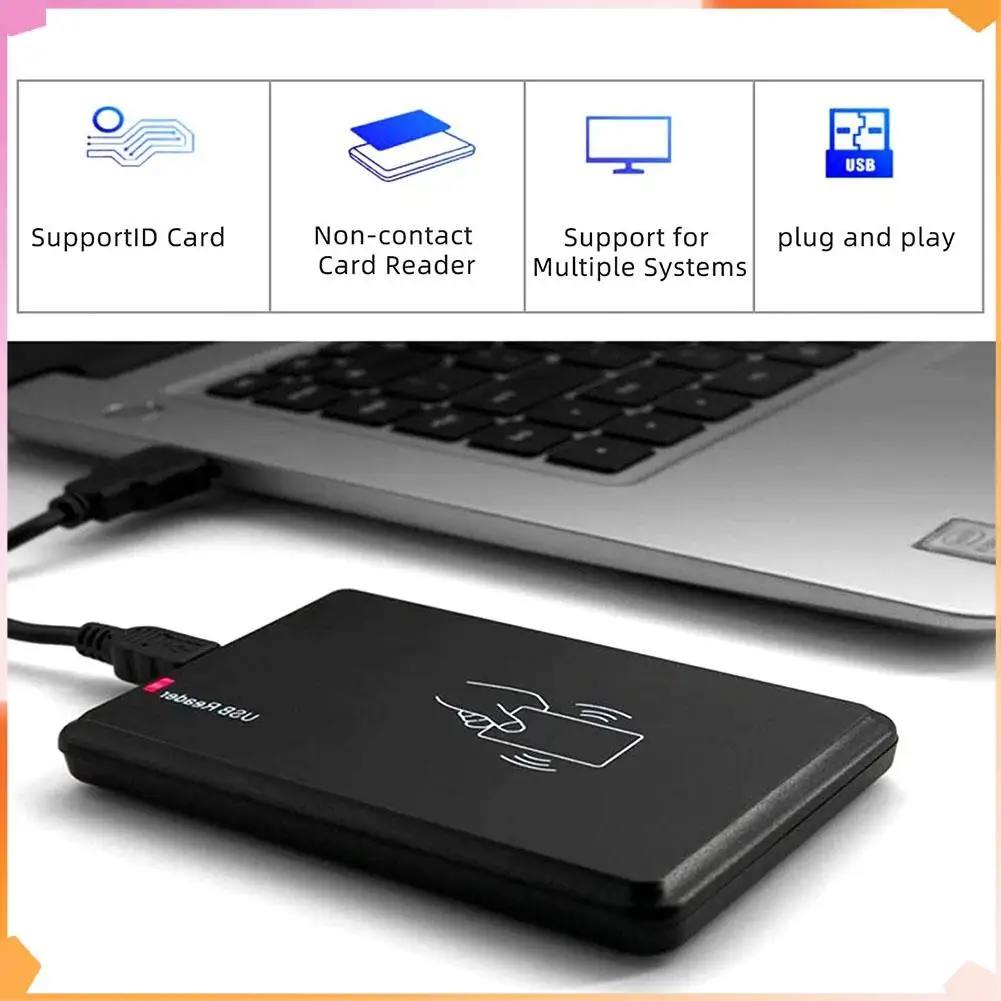 

B94A USB RFID-считыватель ID-карт Бесконтактный считыватель карт для EM4100