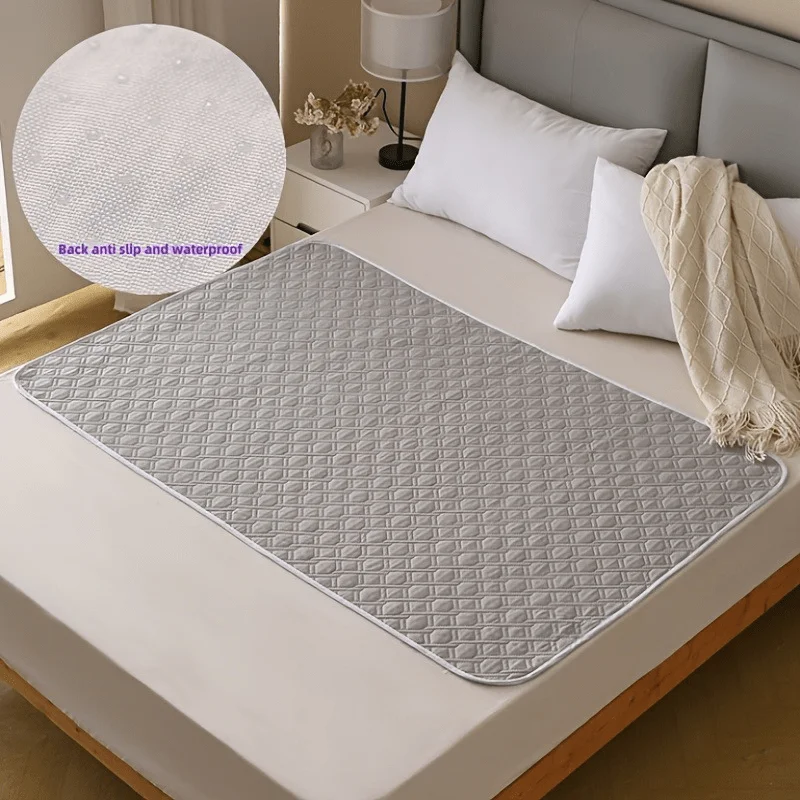 Washable Waterproof Bed Protection Pad - Reusable Leakproof Cover for Women's Menstrual Care, Comfortable at Home, Ideal Gift