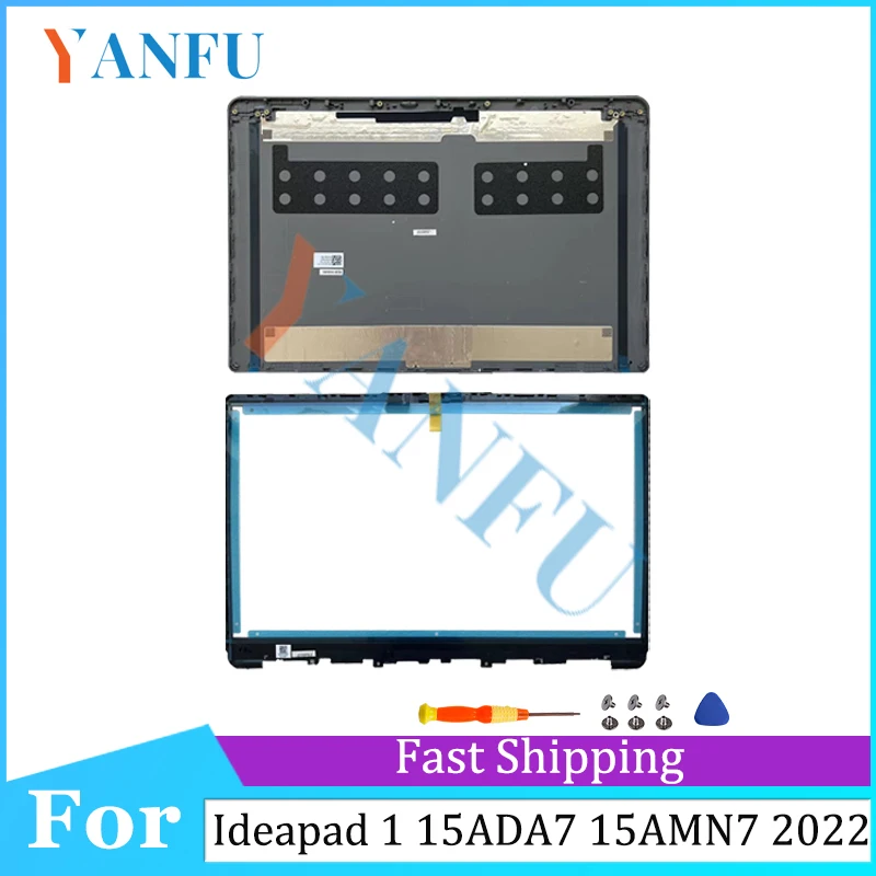 

FOR IdeaPad 1 15ADA7 15AMN7 IdeaPad 15 2022 Laptop LCD Back Top Cover Front Bezel Hinges Palmrest Upper Bottom Case
