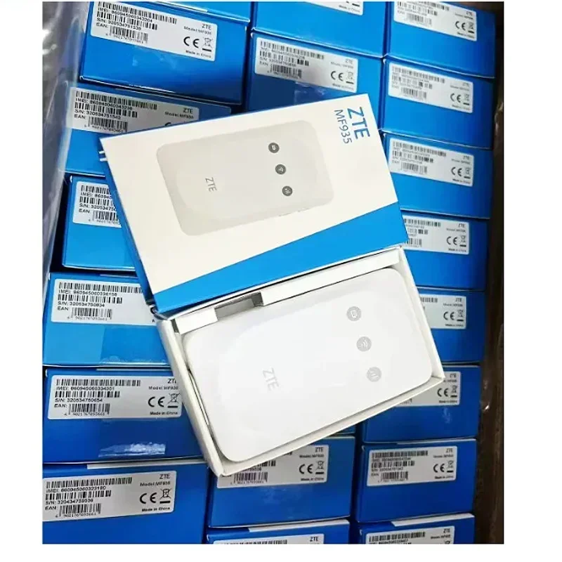 ZTE MF935 4G LTE Roteador Móvel com Slot para Cartão Sim, Desbloqueado Pocket WiFi Hotspot, Cat4 150Mbps