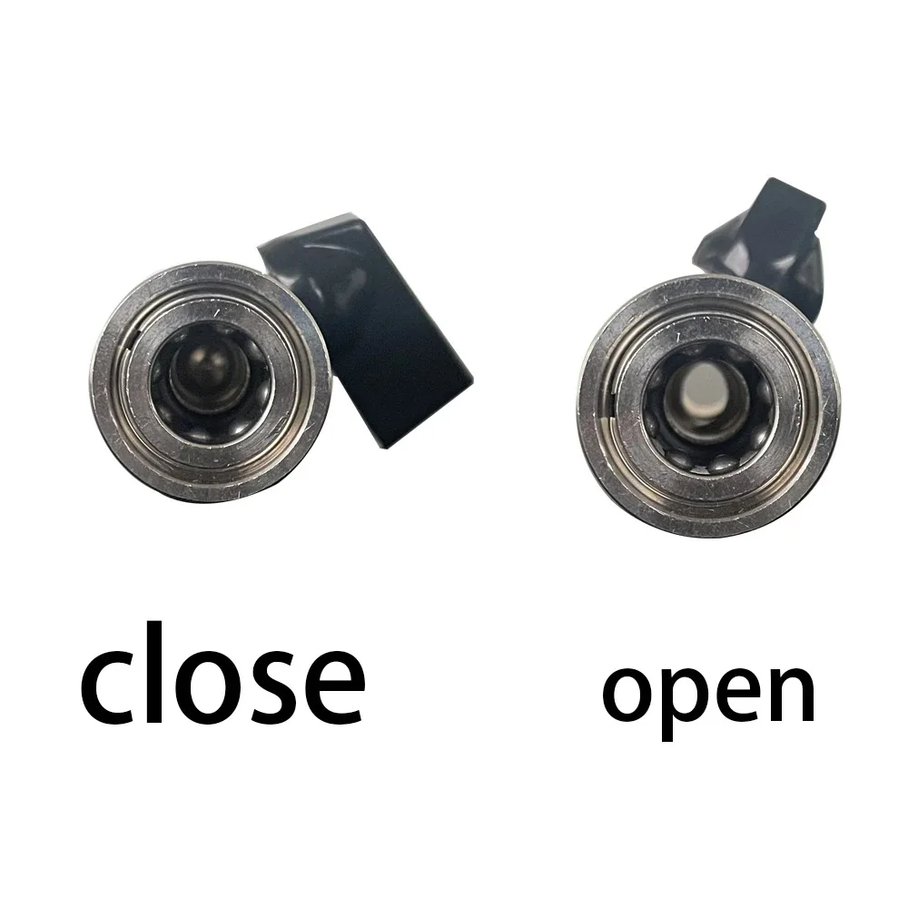 Pressure 4000psi Stainless Steel Water Gun1/4 3/8 Female M22 External Thread Valve Cross-Border Special for Car Washer Pipe