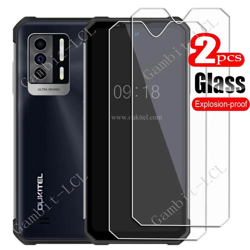 Dla Oukitel WP17 hartowane szkło ochronne na OukitelWP17 WP 17 6.78 Cal folia ochronna etui na smartfon
