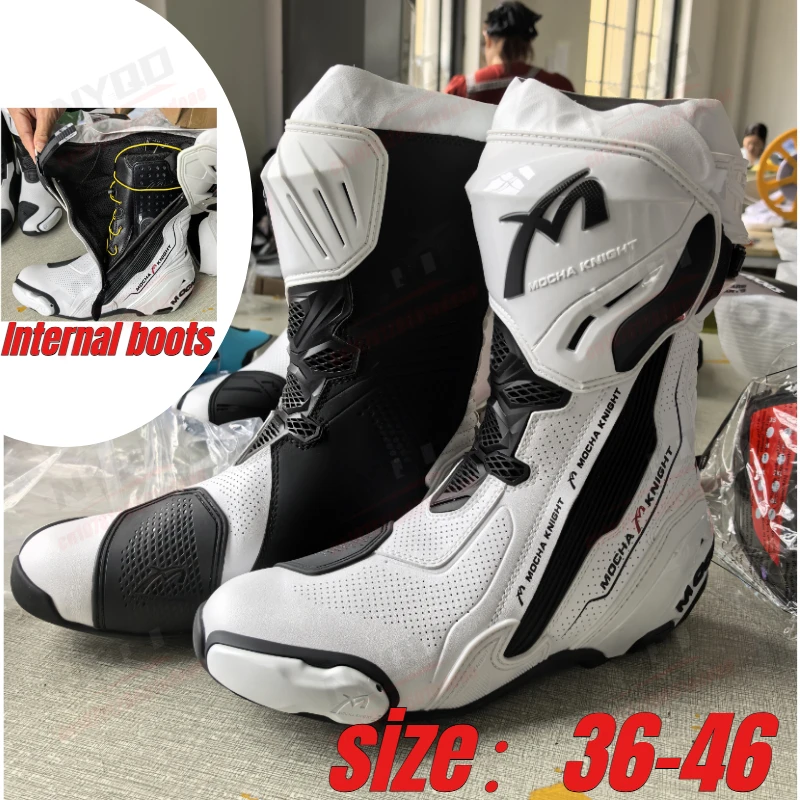 

BENKIA SH009 A Motorcycle Riding Boots Double Layer Waterproof Breathable Anti Slip CE Certified Protective Boots