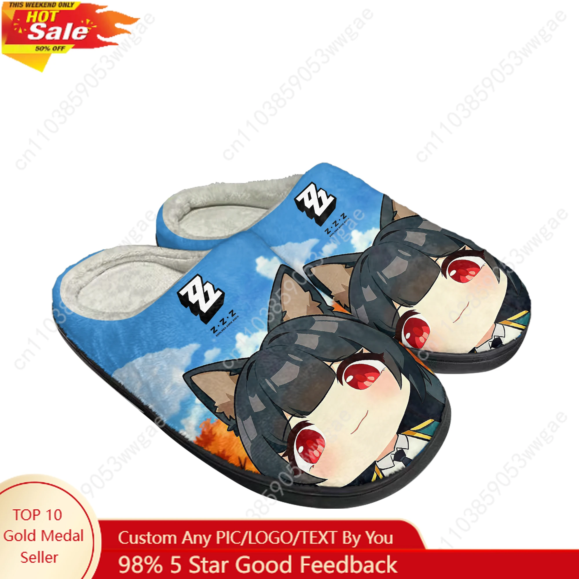 

Absolute Zone Zero Cotton Shoes Family Slippers Mens Womens Teenagers Comfortable Plush Bedroom Warm Shoes Customized Slippers