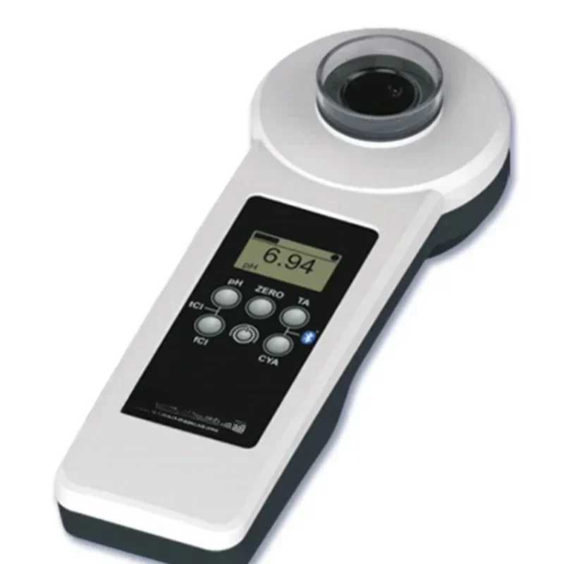 For POOLLAB swimming pool water quality detector residual chlorine pH value cyanuric acid test DPD total chlorine total