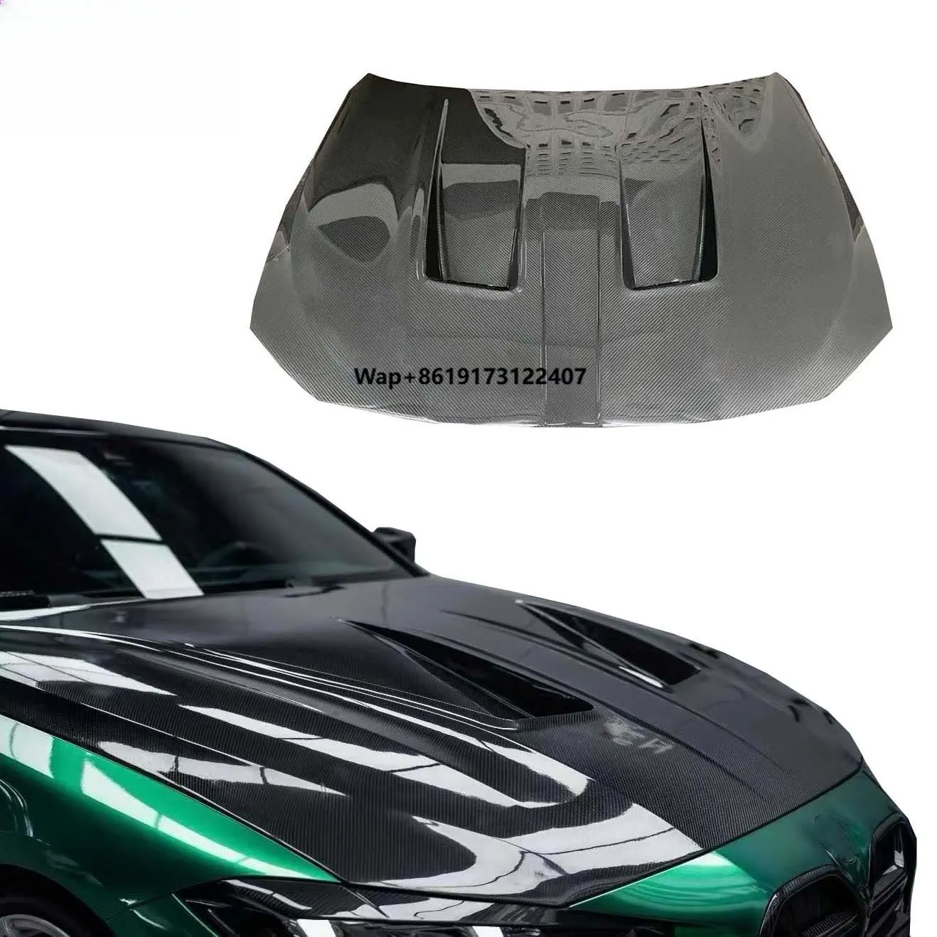 

G22 Carbon Hood Suitable for 4 Series M440I G22 Carbon Fiber Engine Cover Perfect Fitment