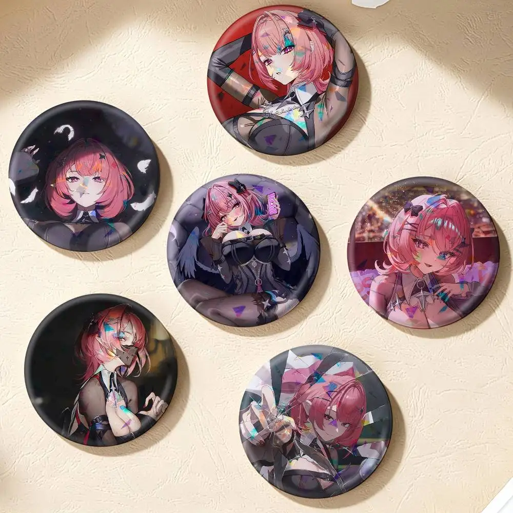 ZZZ Remie Remielle Dan Zenless Zone Zero   75mm 58mm 44mm 25mm Brooch Backpack Hat Pins Accessories Toys Badge