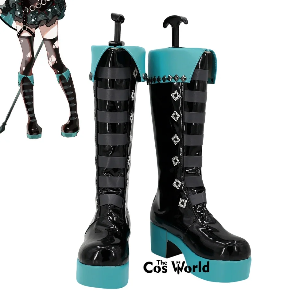 

Miku Demonic Gothic Raccoon Customize Anime Cosplay Shoes Boots
