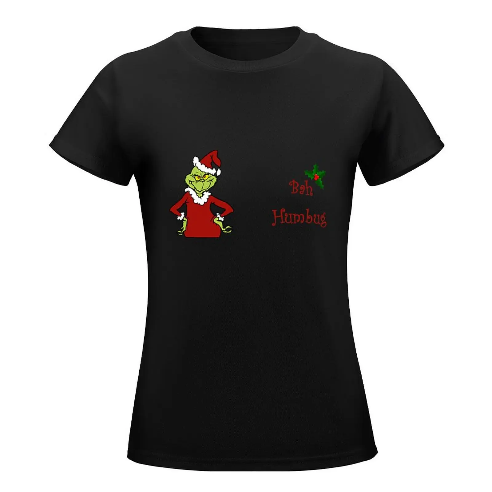 Bah Humbug T-Shirt lady clothes aesthetic clothes Woman clothes