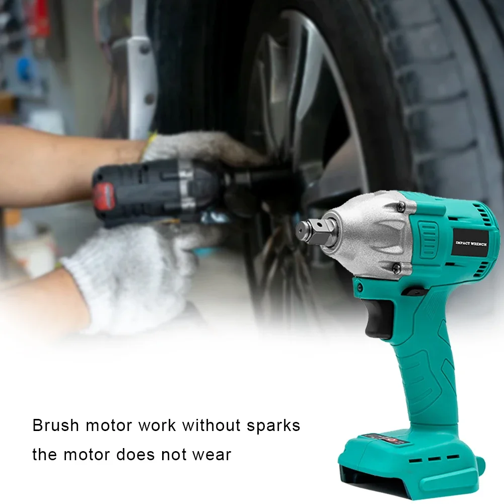 18V-21V Electric Impact Wrench Rechargeable Socket Wrench Cordless Electric Wrench For Makita Electric Impact Spanner