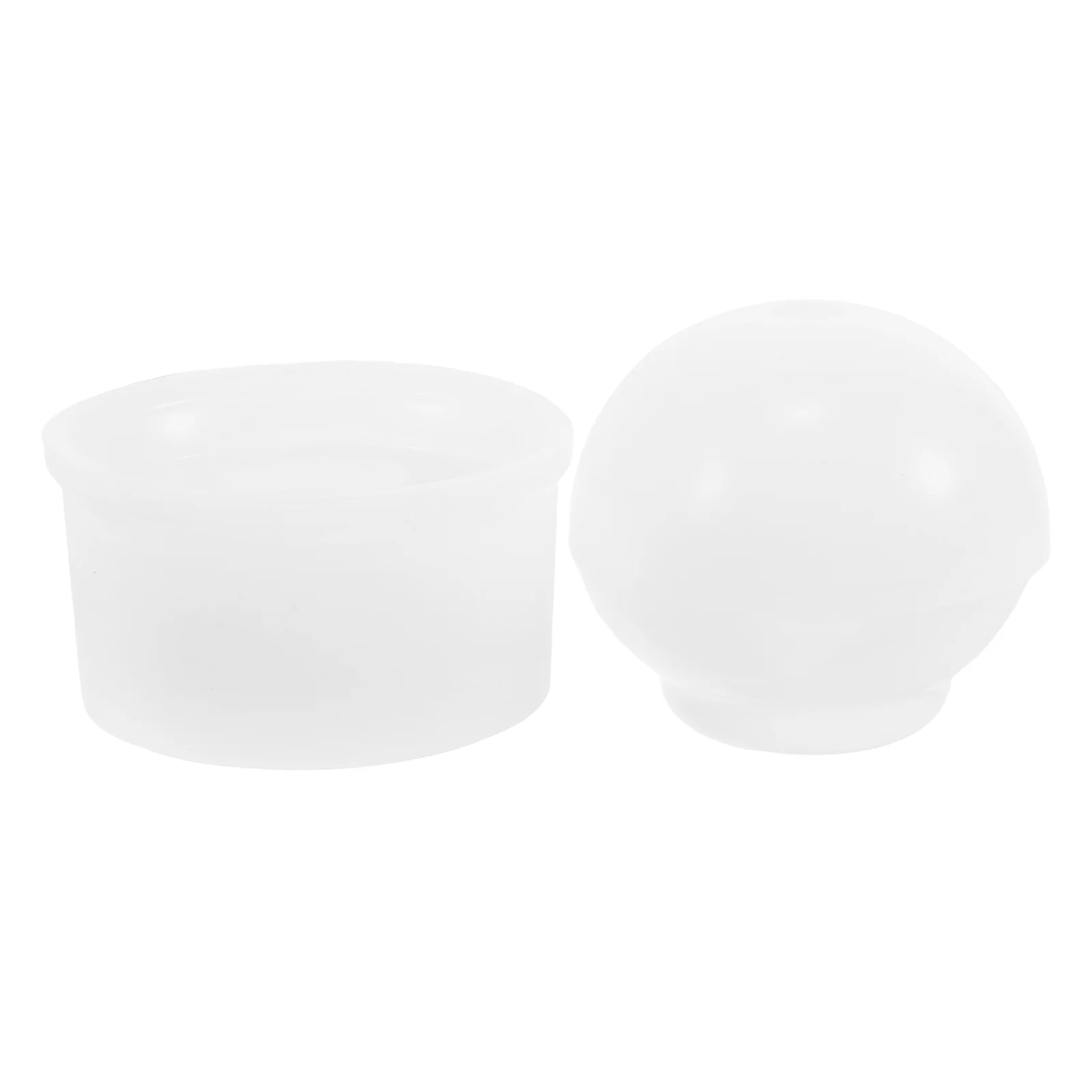 

2pcs Crystal Epoxy Resin Molds Sphere Stand Silicone Casting Ball Shape Jewelry DIY Craft Kits Precision Design for Plaster