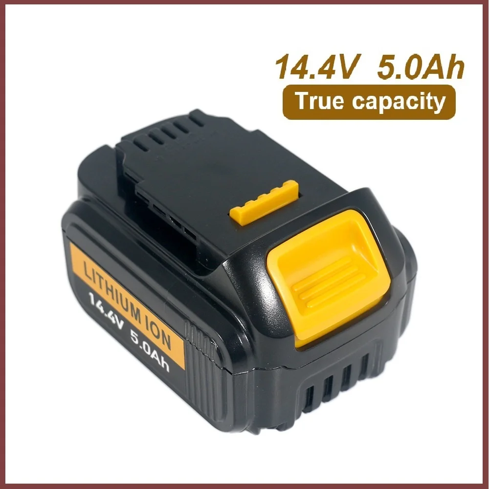 ل ديوالت 14.4 فولت 3Ah 5Ah 6Ah بطارية ليثيوم بطاريات قابلة للشحن 18650 أدوات DCB140 DCB142 DCD735L2 DCF835C2 DCF835L2 DCL030 #5