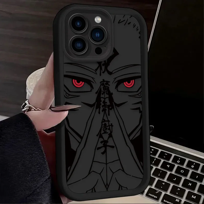 Jujutsu Kaisen Gojo Satoru Case for iPhone 15 14 13 12 11 Pro Max XS X XR 8 7 6S 6 Plus SE 2020 Shockproof Soft Silicone Cover