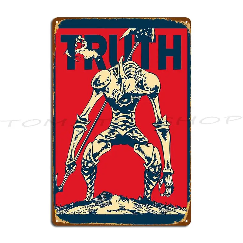 Zeldris Melascula The Faith Galand The Truth Monspeet The Reticence  Metal Sign Bar Custom Design Cinema Custom  Tin Sign Poster