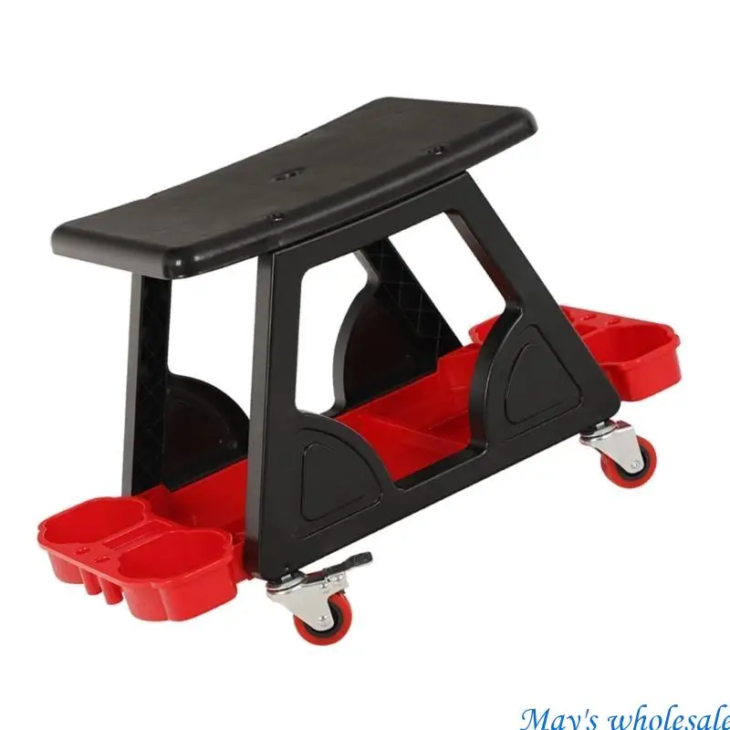 Rolling Creepers Garage/Shop Seats Mechanic Stool with Tool Tray Storage Car Creepers Stool Chair Mobile Creepers Seats 448A