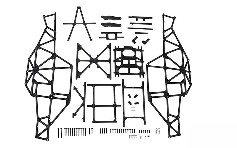 Plastic Chassis Set for RC4WD Miller Motorsports Pro Rock Racer RC Crawler car 1/10