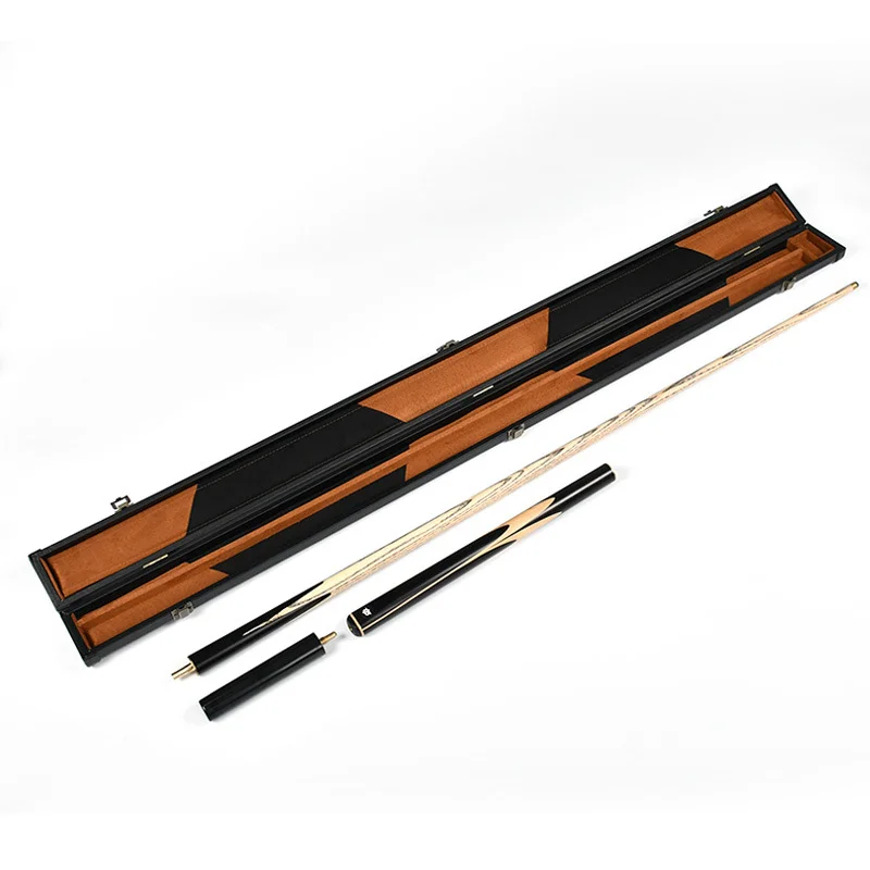 Billiard cue box portable cue box English 3/4 two-section cue box square cue box
