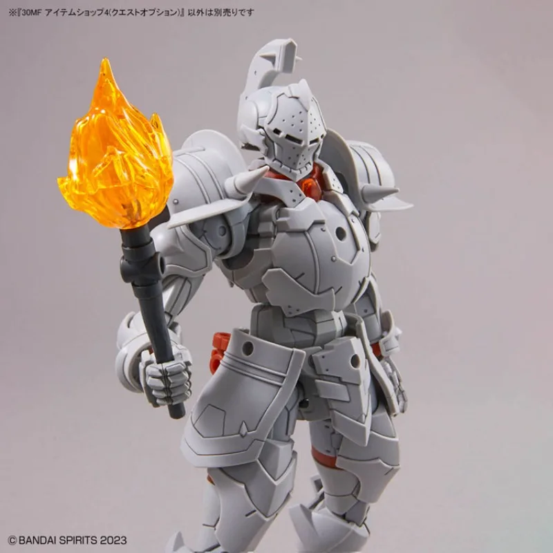 Bandai Original 30MF 30ML 1/144 อนิเมะ ITEM SHOP4 QUEST OPTION ไฟฉายกองไฟ แอคชั่นฟิกเกอร์ ของเล่นประกอบแบบจำลอง ของขวัญสำหรับเด็ก