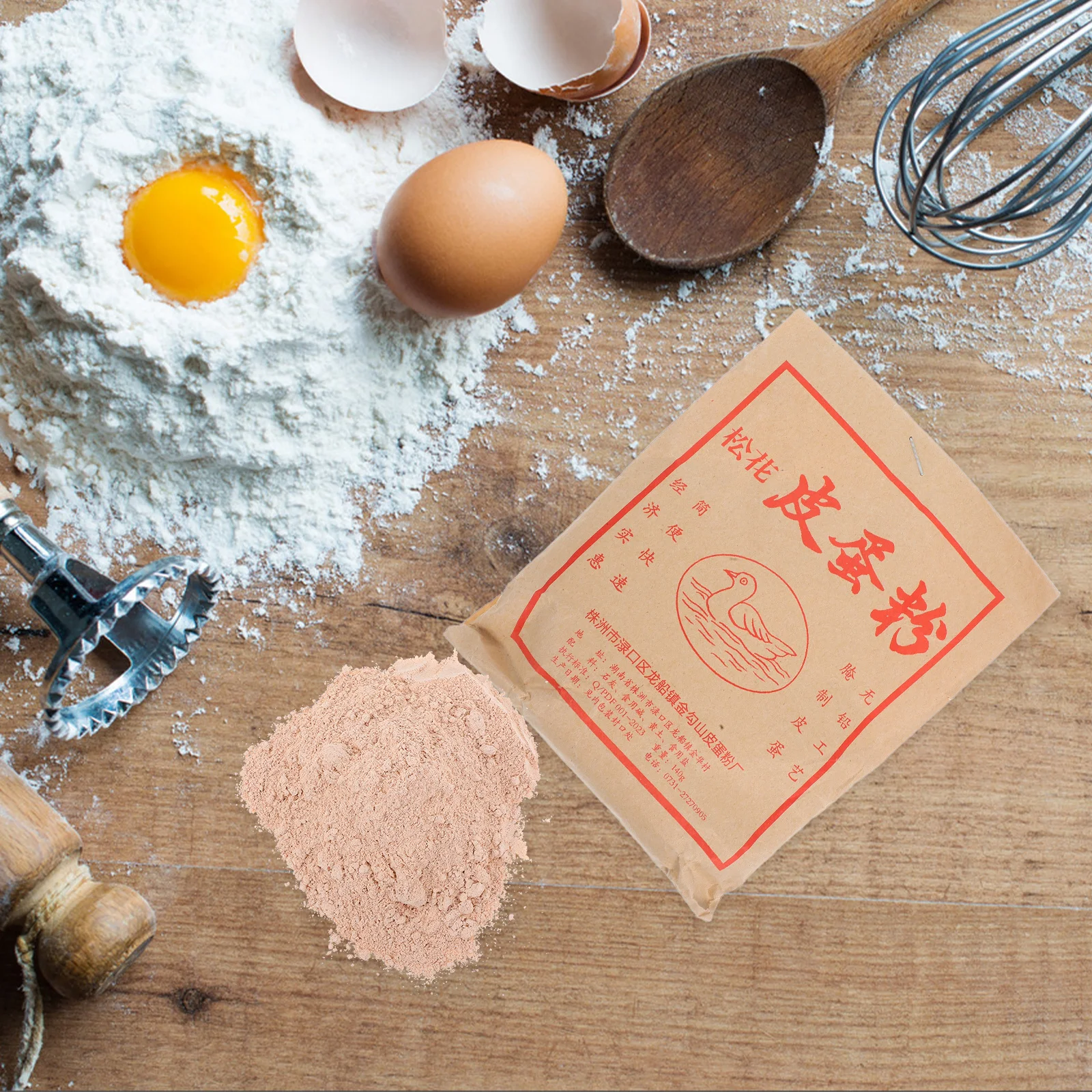 2 Torebki Songhua Chop Egg Powder Duck Preserved Recipe Century for Pickling