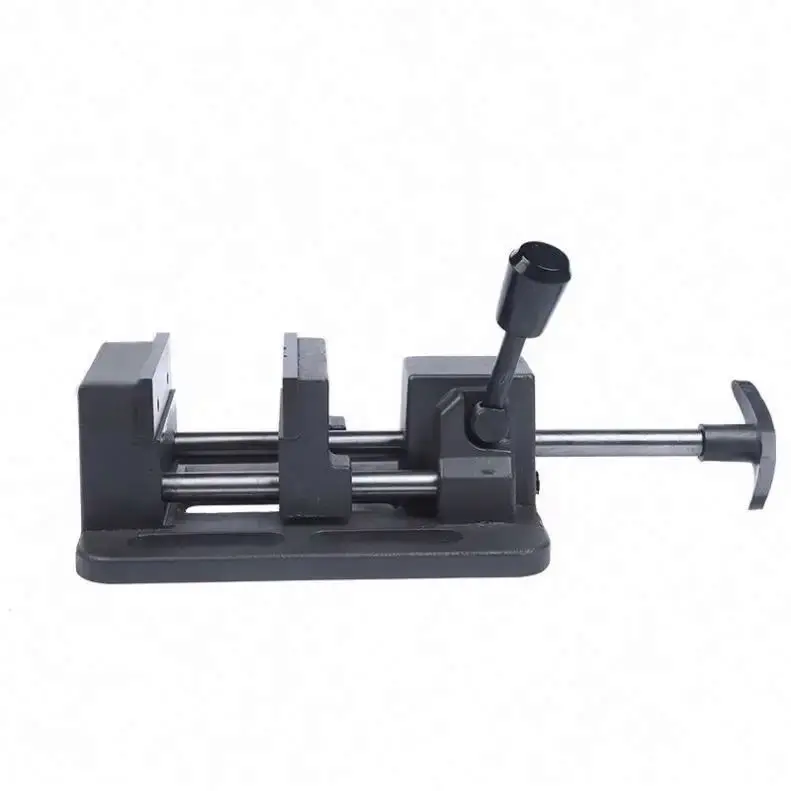 Accesorio de tornillo de banco Q19K160, perforadora rápida de 6 pulgadas, alicates de punta plana, abrazadera de taladro de banco de precisión, tornillo de banco para carpintería