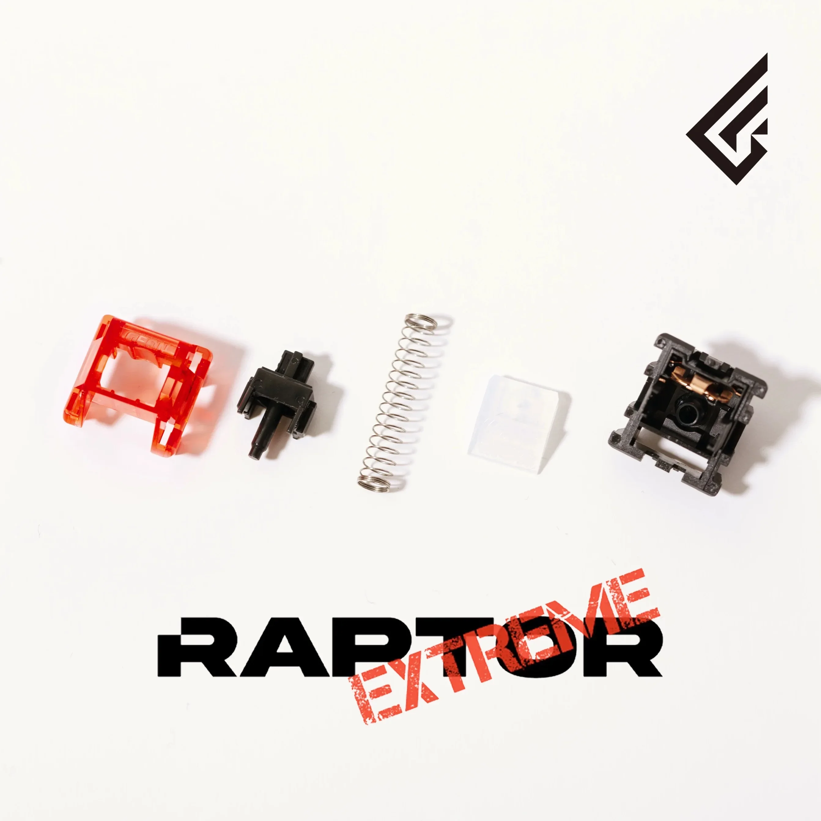 Geonworks Raptor Mx Extreme Switch Quick Trigger Axis Gaming Switch 45g Raptor Mx Механический линейный переключатель Пользовательский аксессуар Подарок